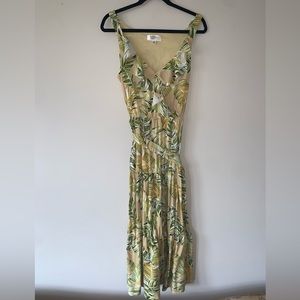 Soho Apparel Ltd Green Floral Dress